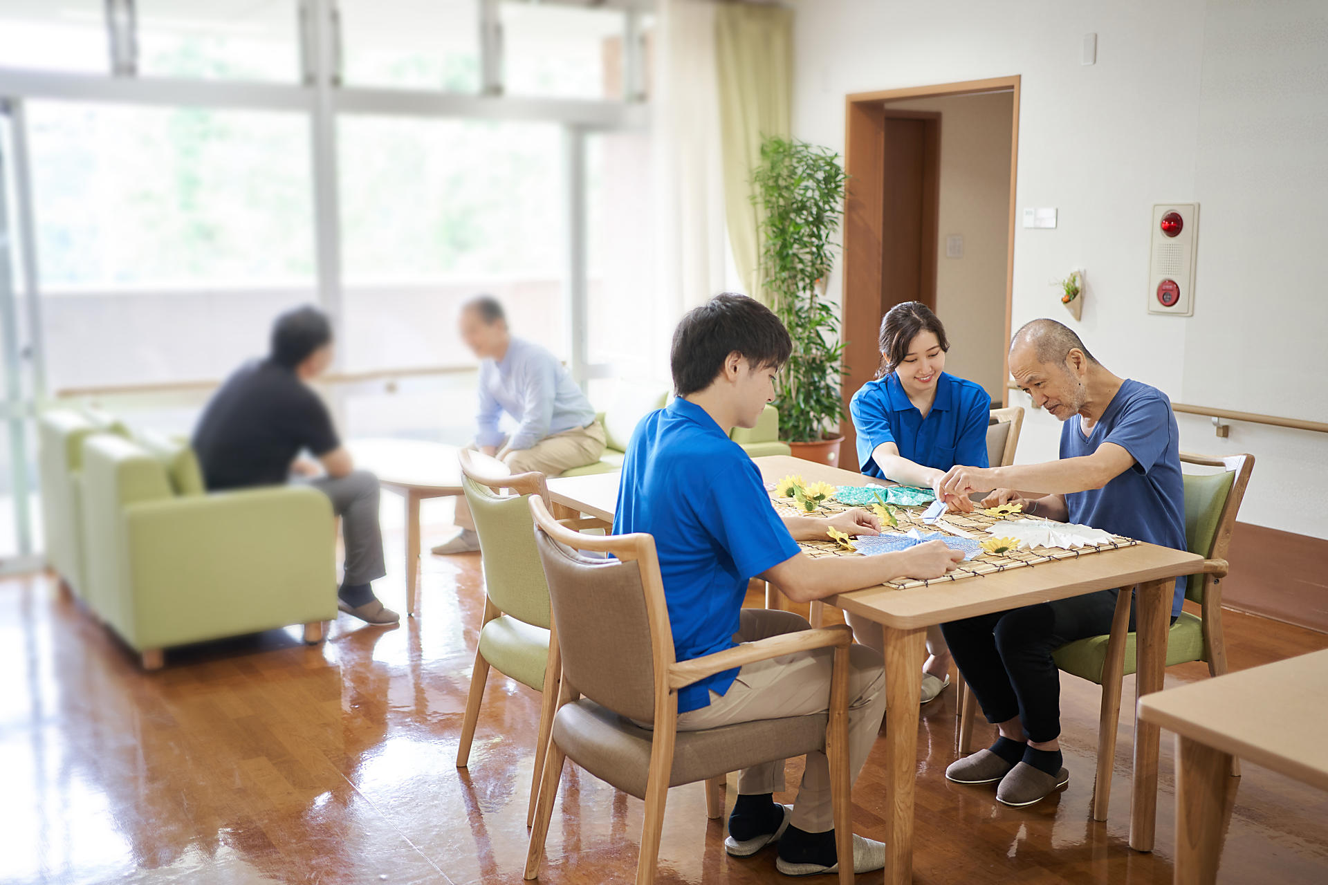 家庭的な生活環境のイメージ画像
